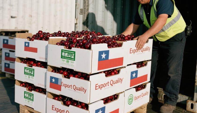 貨運代理公司賦能智利車厘子跨境直供